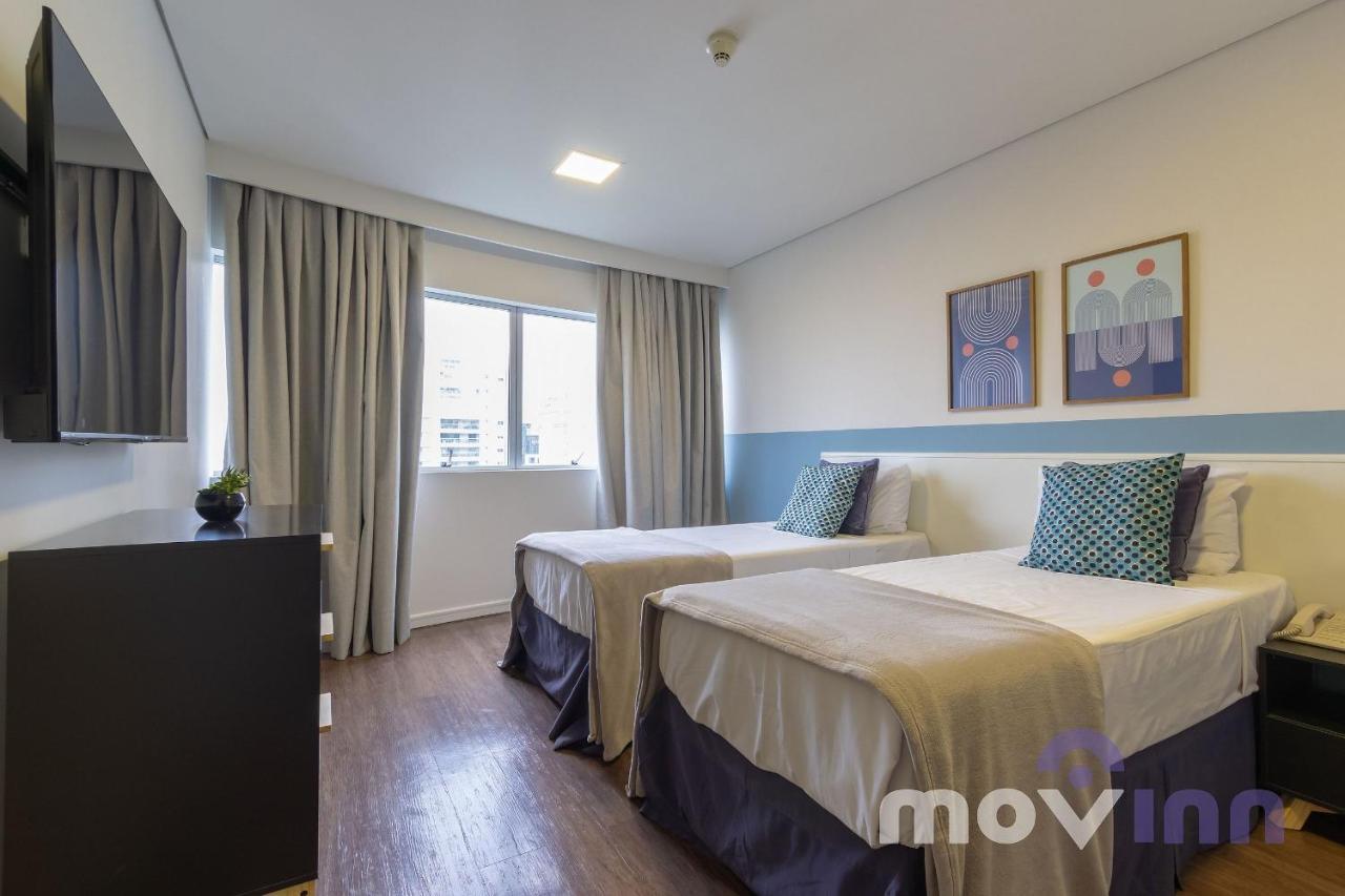 Flat Berrini 20º Andar By Movinn | 82M² 상파울루 외부 사진